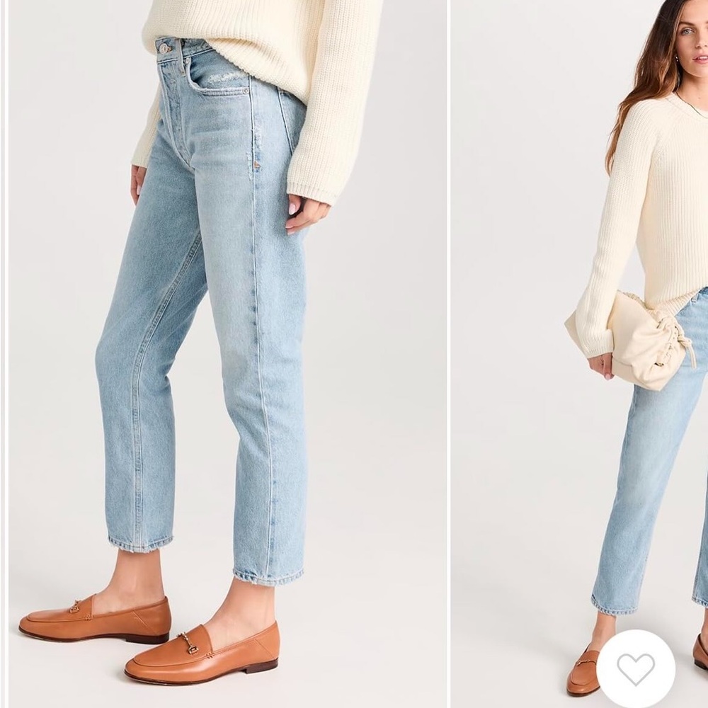 Citizens of Humanity Charlotte Crop High Rise Straight Jean